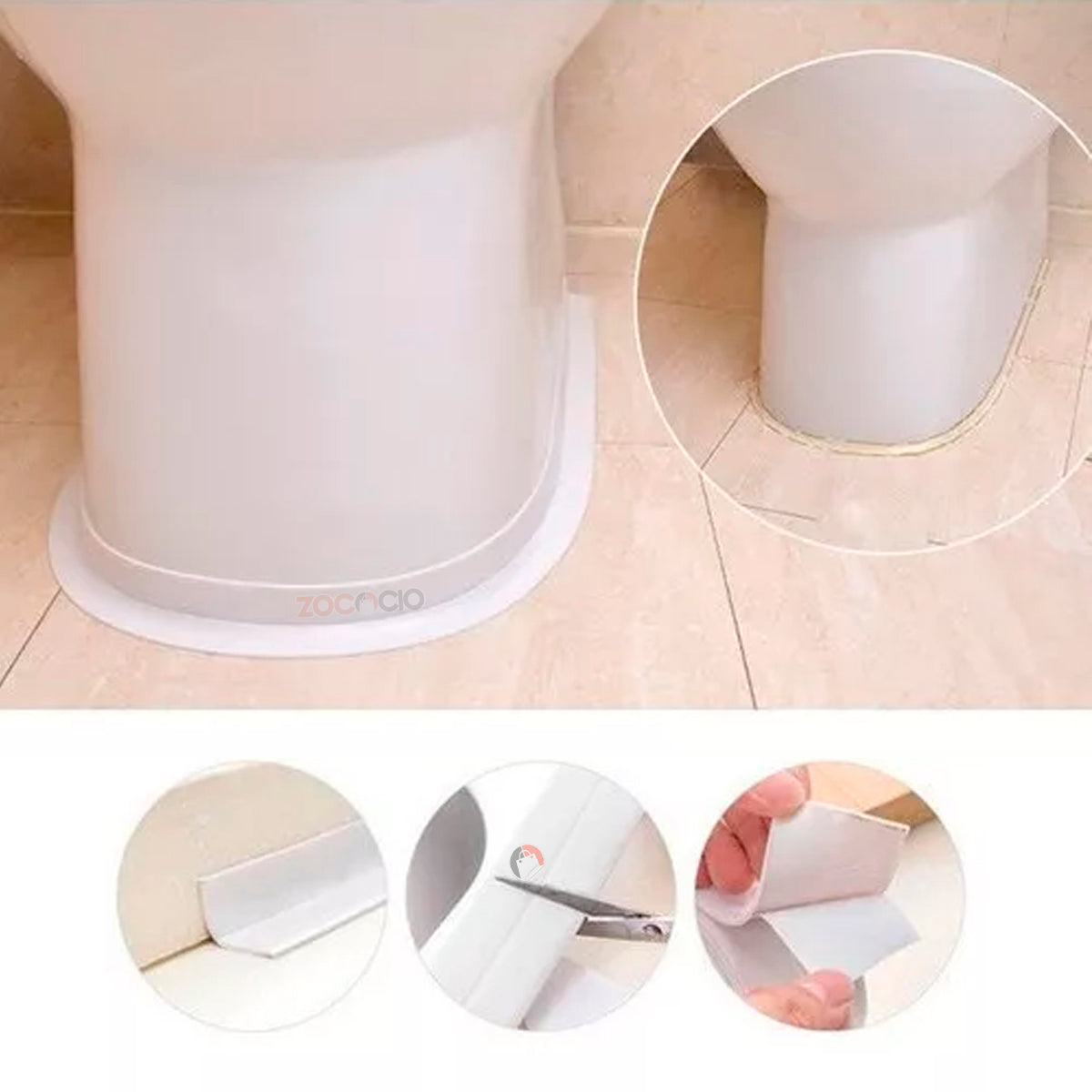 Cinta De Sellado Impermeable Para Cocina - Baños - Autoadhesiva