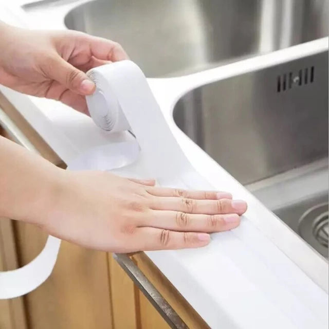 Cinta De Sellado Impermeable Para Cocina - Baños - Autoadhesiva