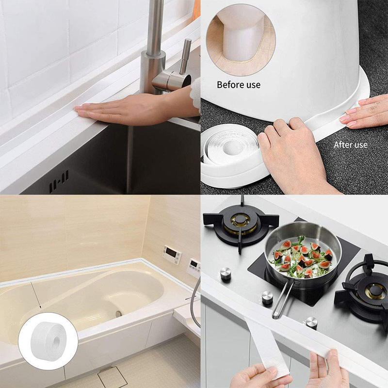 Cinta De Sellado Impermeable Para Cocina - Baños - Autoadhesiva